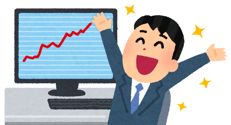 ジャパンインベスタークラブ代表の河井伸介さんと。「信じる者」と書いて「儲ける」と読む。